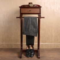 IsirHonour retro British style dark gray red and white vertical stripes slim trousers European and American casual trousers men