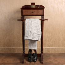 IsirHonour European and American vintage woven beige slim-fit trousers British wool casual trousers men