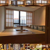Suzhou Wuxi tatami platform custom bedroom study tatami whole and room custom Japanese moving grid door
