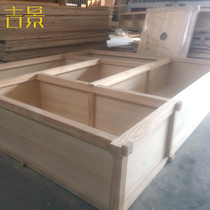 Shandong Qingdao Japanese-style tatami Tenon storage platform secondary bedroom study tea room pine wood custom-made