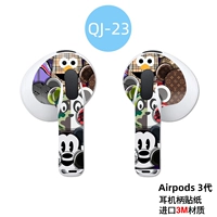 Наклейки на ручку для наушников-QJ23 2021 Модель AirPods3