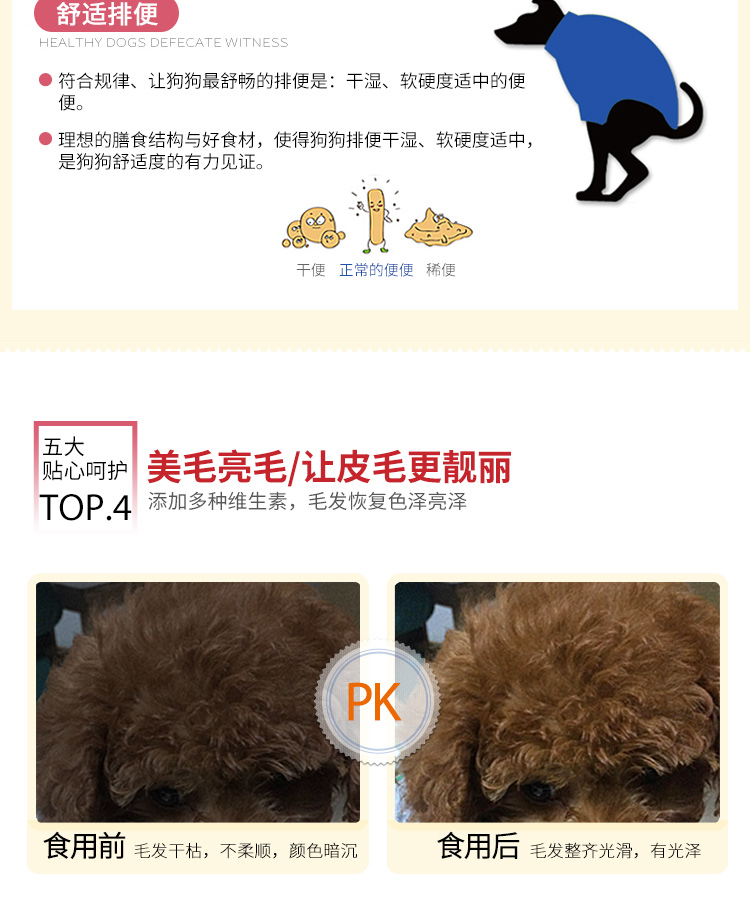 Nori Dog Food Canxi Sữa Trứng Lòng đỏ Cá hồi Chó con Thức ăn 10kg Teddy VIP Dog Food - Chó Staples hạt smartheart