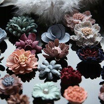 Handmade diy materials Decorative flowers on hats Three-dimensional clothes decorations accessories accessories accessories Hand-sewn flowers