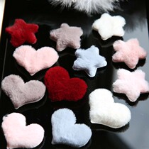 Plush labeling mending clothes pattern flower cloth patch Wild fashion applique decorative cloth patch seam patch