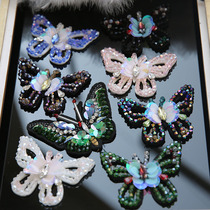 Embroidery butterfly cloth patch clothing patch patch clothing patch accessories Decorative clothing label patch cloth can be sewn