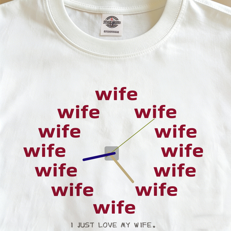 I Just Love My Wife T-Shirt Short-Sleeve Pure Cotton Fun Couple Clothing Summer Half-Sleeve Trendy