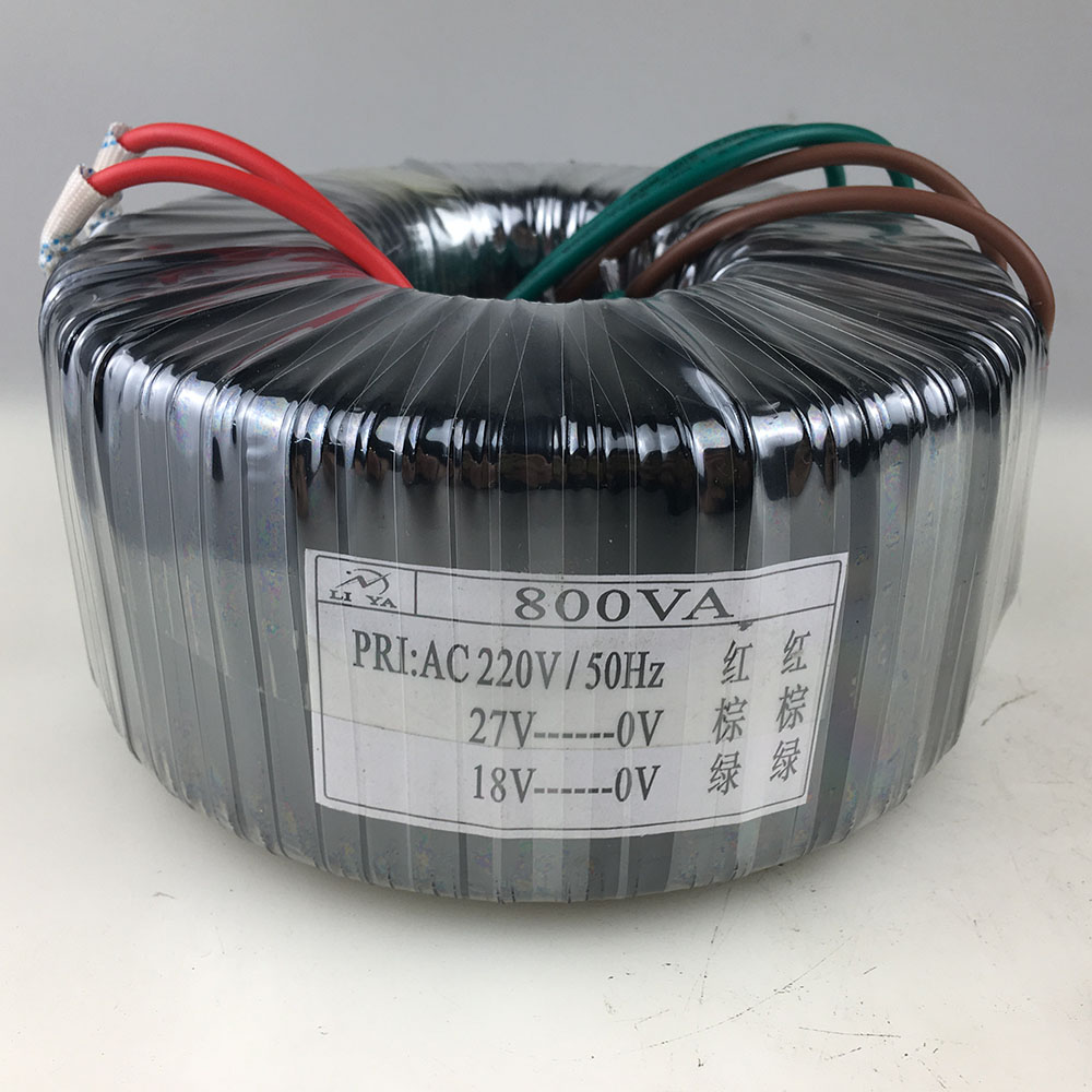 800W toroidal transformer 220V to 12V14V16V18V20V amplifier sound isolation power supply can be customized