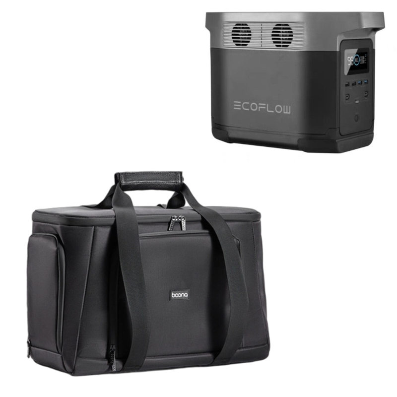 Suitable for Zhenghaode 1300/Delta2 3 3Plus 3-1500 Outdoor Power Supply Storage Bag Portable Handbag
