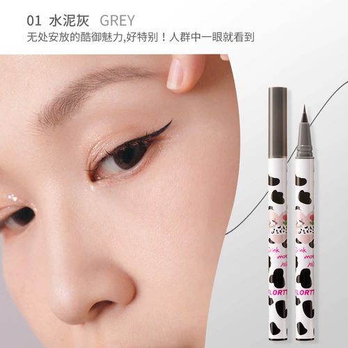 Flortte, водостойкий карандаш для глаз, не растекается