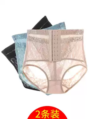 Enhanced version of women's corset underwear post-natal middle and high waist shaping corset pants thin large size hip hip triangle pants