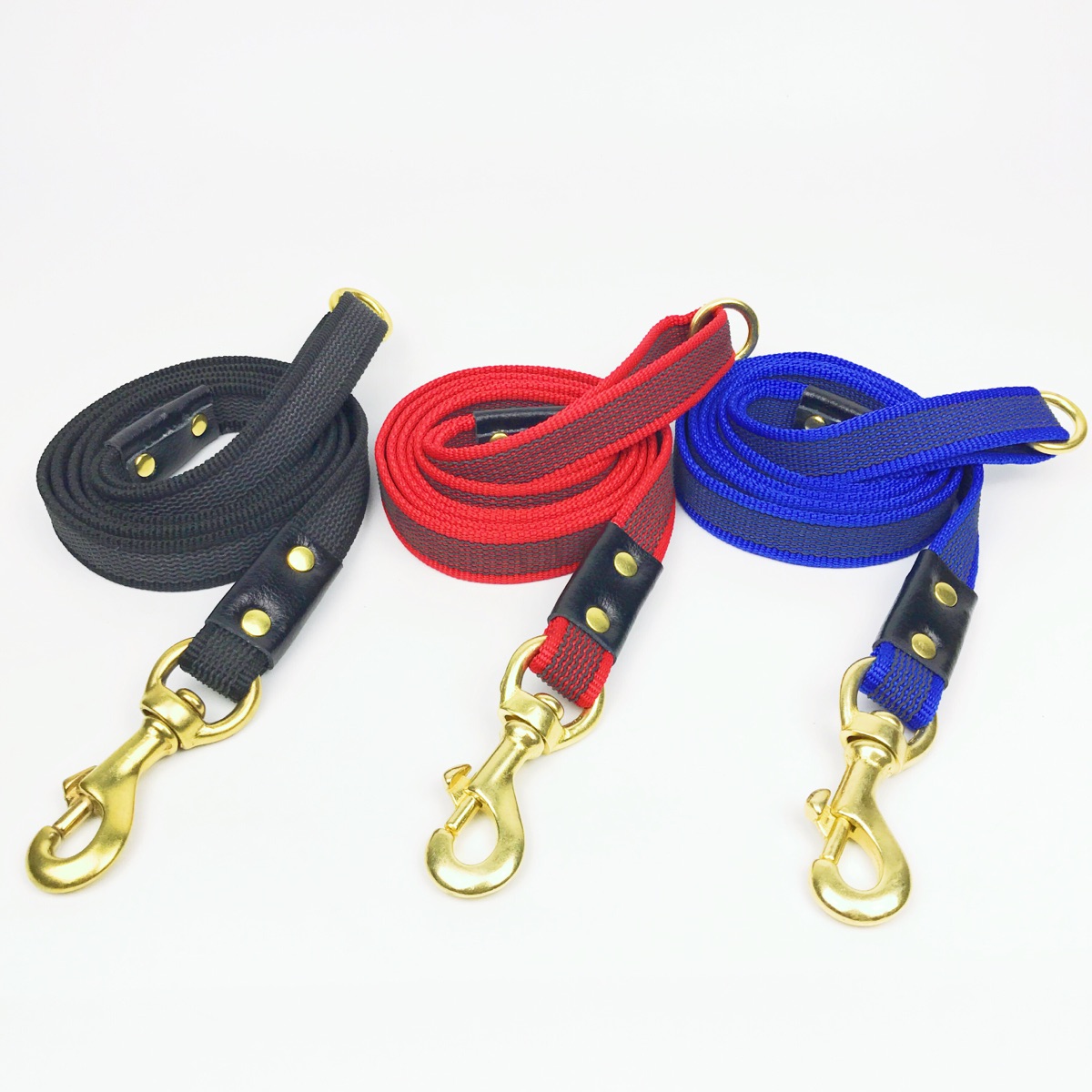 Nylon rubber particle non-slip leash medium and large dog Labrador golden retriever dog leash dog leash dog leash