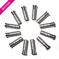 Aluminum seat 6 2mm inner diameter universal carbon arrow glass fiber arrow Aluminum arrow universal aluminum seat Copper aluminum seat counterweight archery equipment