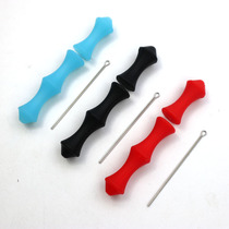 Anti-curved bow Bow and arrow rubber finger guard Bowstring Silicone roller finger guard Free finger guard Bow and arrow positioning Silicone roller finger guard