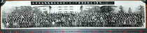 85 Beijing Paper Packaging Industry Company 1984 recognition conference photographs of old black and white photos
