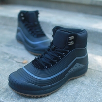 Cold-resistant to minus 30 degrees waterproof snow boots exported to Russia winter thickening and furry anti-slip mens large cotton shoes