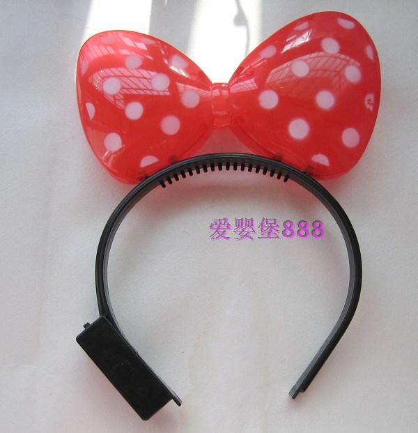 Giáng sinh phát sáng đồ chơi nơ sừng cô gái headband mũ bar buổi hòa nhạc đạo cụ cung cấp - Sản phẩm Đảng / Magic / Hiệu suất 	phụ kiện cosplay cảnh sát	