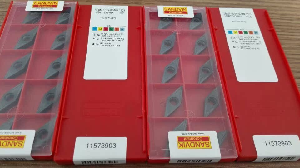 Authentic Sandvik VBMT160408-MM 1105, please ask for an inquiry before filming thank you