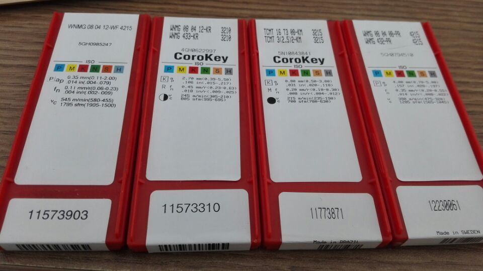 Authentic Sandvik WNMG080412-KR3210 Please make a pre-auction inquiry Thank you 