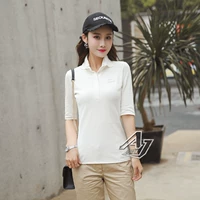 Tri-Fold Lacoste quầy cá sấu Pháp đích thực phiên bản giới hạn của phụ nữ mùa hè tay áo màu rắn POLO 153948 - Áo polo thể thao áo polo cao cấp