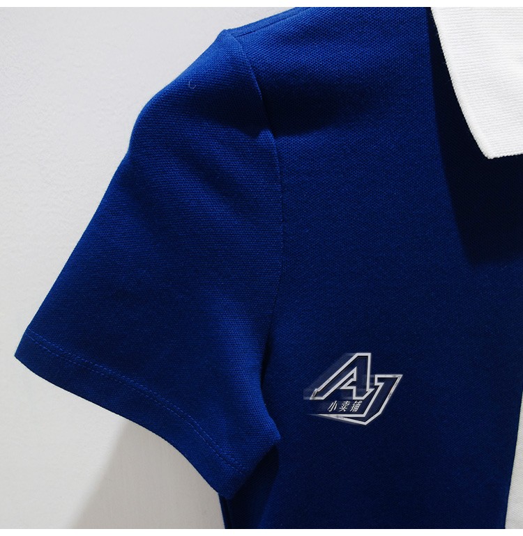 Lacoste quầy cá sấu Pháp đích thực màu sắc phụ nữ phù hợp với dây kéo cổ áo sơ mi polo ngắn tay 081222 - Áo polo thể thao ao thun polo nam