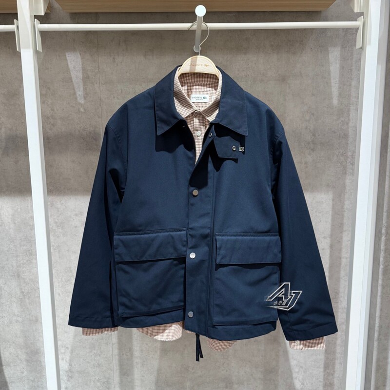 Lacoste French Crocodile Brand Men's Fashion Trendy Casual Lapel Zipper Jacket Coat | Bh1171-98