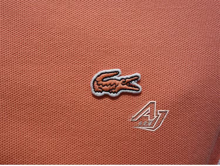 Bộ đồ cá sấu Lacoste Pháp 2018 màu tương phản mới Slim lưới thể thao POLO 154342 - Áo polo thể thao áo polo adidas nam