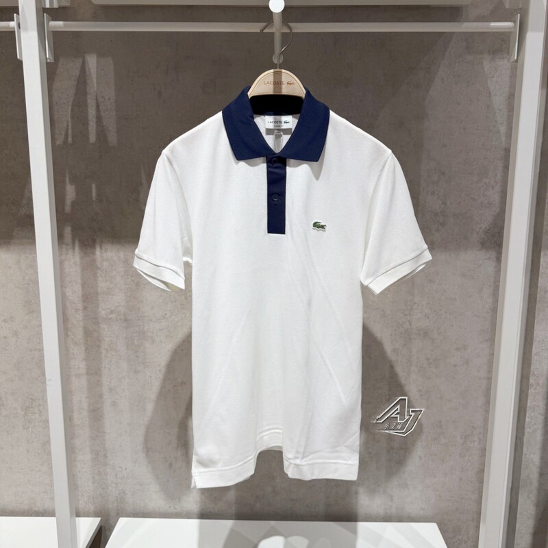 Lacoste French Crocodile Brand Domestic Purchasing Agent Men's Spring and Summer Color-Blocking Fashion Short-Sleeve Polo Shirt Ph9879