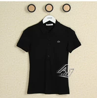 Giảm 60% cho cá sấu Lacoste / quầy cá sấu Pháp màu sắc chính của phụ nữ áo sơ mi ngắn tay cổ điển PF6949 - Áo polo thể thao áo thun polo nữ