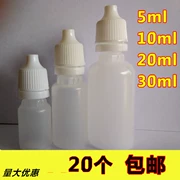 5 10 20 cao cấp chống trộm vỏ chai nhựa chai 30ml thuốc nhỏ mắt chai thuốc nhỏ mắt chai chất lỏng chai 20 - Thuốc nhỏ mắt