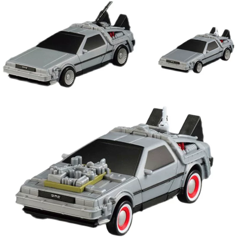 Бандай японская коллекционная модель Time Cars 1985 Delorean из серии Back to the Future
