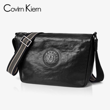 Four year old store CovlrnKiern genuine leather men's bag single shoulder crossbody bag top layer cowhide men's bag backpack shoulder bag trendy ck357