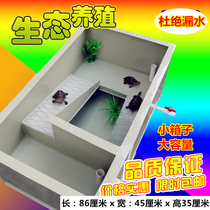 Ecological breeding Yellow edge south stone turtle pool Villa Turtle tank Turtle box with sun table Brazilian land and water turtle box Turtle pool