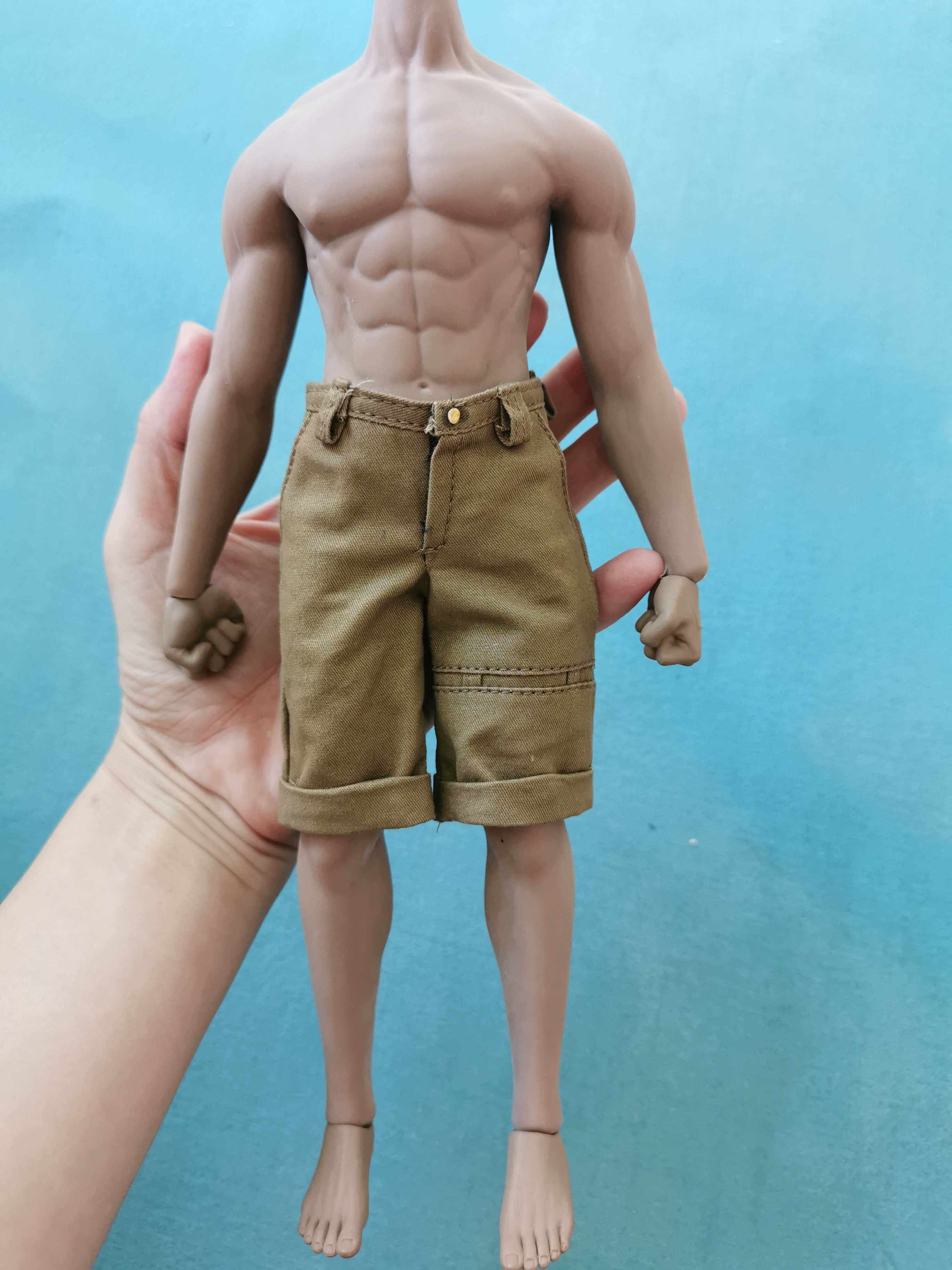 Part 1 6 soldiers casual pants Mid-pants TBL M33 can be worn without dolls, non-real people