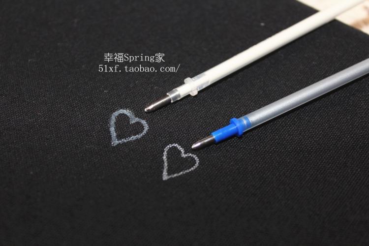 Tay thêu khâu trợ vải vẽ một bản vẽ dòng vải đen với một lõi bạc đánh dấu bút - Công cụ & phụ kiện Cross-stitch mua tranh về tự thêu tay