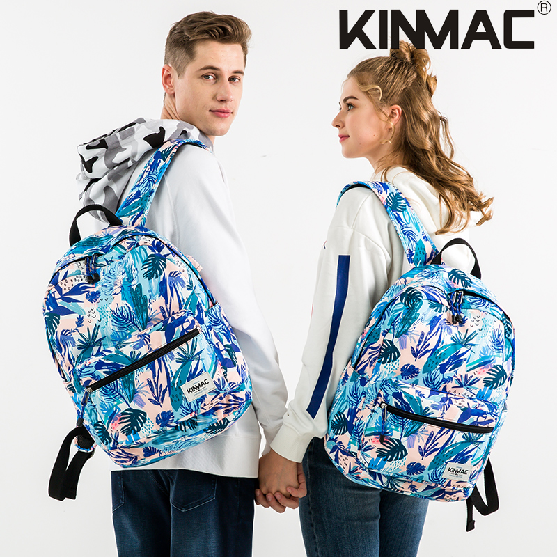 European and American fashion big capacity student school bag notebook 15 tablet waterproof travel double shoulder bag tide male and female