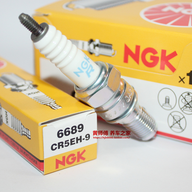 NGK Resistance R Spark Plug CR5EH-9 Applicable to Honda RTL260F BF6CH BF8B1 20 BF8B1 Pickboat Outer Machine-Taobao