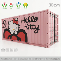 1:20 Creative Graffiti Container HELLO KITTY Container case pen holder model making