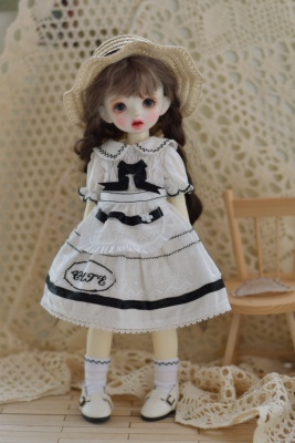 taobao agent Spot tadlon baby clothing BJD 6 points 4 points retro bow horn