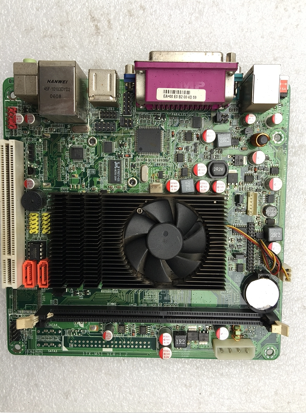 ITX-M51 VER:1 2 12V DDR2 memory POS machine motherboard spot
