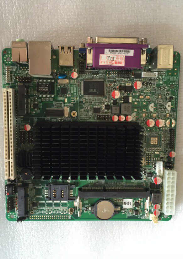 Original loader unloader ITX-M58_A45 ver: 1 2 main board integrated N270 P0S machine industrial computer