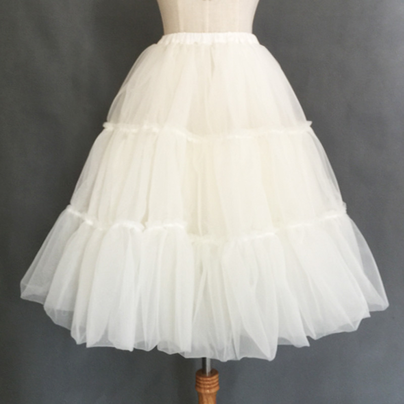 Lolita 60cm long support glass yarn Eugen yarn petticoat skirt support daily support lolita skirt support can be worn alone