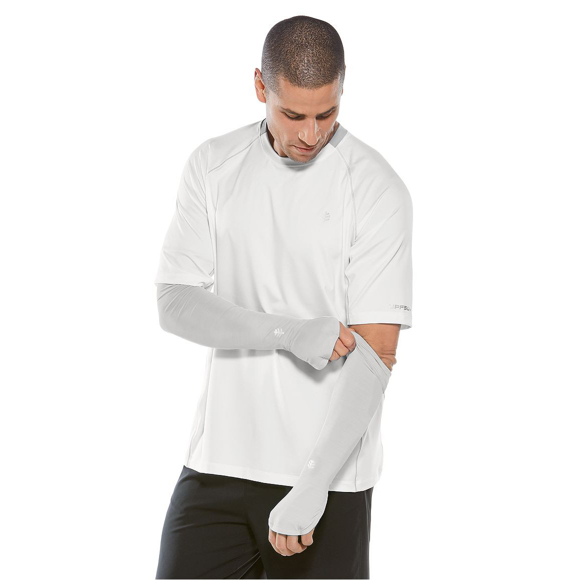 United States Coolibar men's long version anti-UV sleeve sunscreen sleeve UPF50 07068