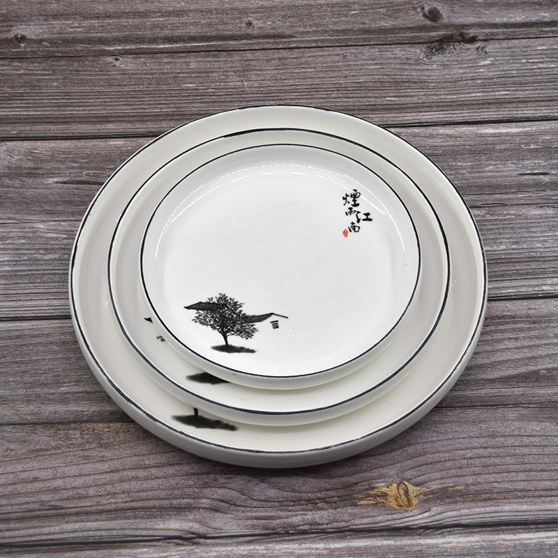 Hot dishes cold dishes restaurant special dining room ceramic personality plate creative special-shaped pasta plate western food plate