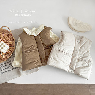 Solid color vest factory direct sales casual korean version winter