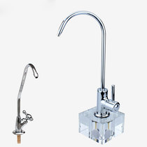 Living room tea with 2 points removable water purification faucet with crystal base pure water device desktop faucet