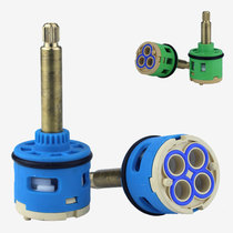 Shower room faucet spool accessories Ceramic sheet Hot and cold mixed water three-speed three-hole four-speed 4-hole water separator spool