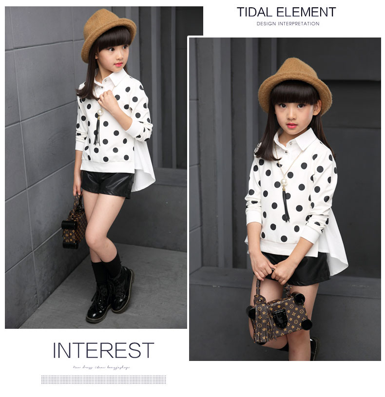 Chemise fille à manche longue - Ref 2084829 Image 31