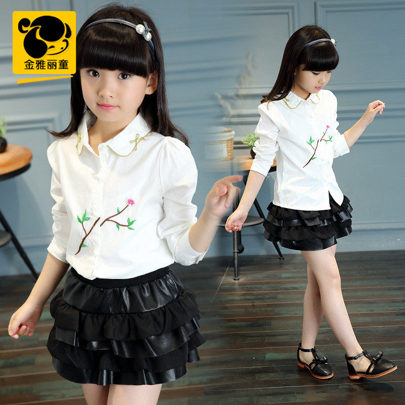 Chemise fille à manche longue - Ref 2084893 Image 11