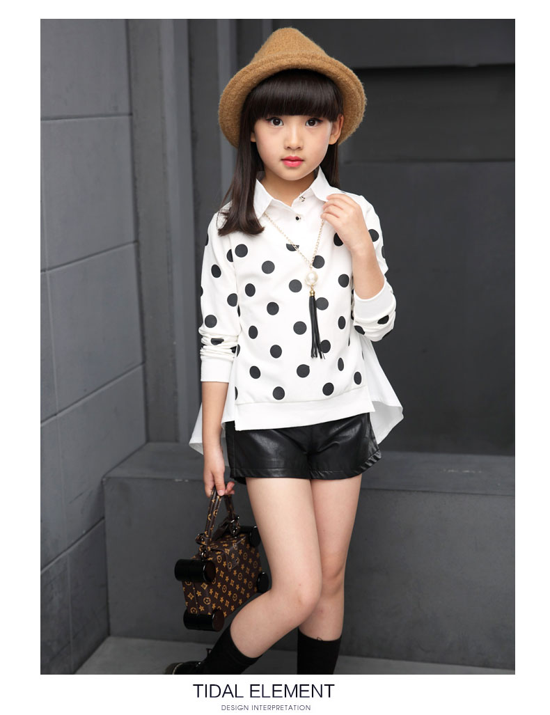 Chemise fille à manche longue - Ref 2084829 Image 32