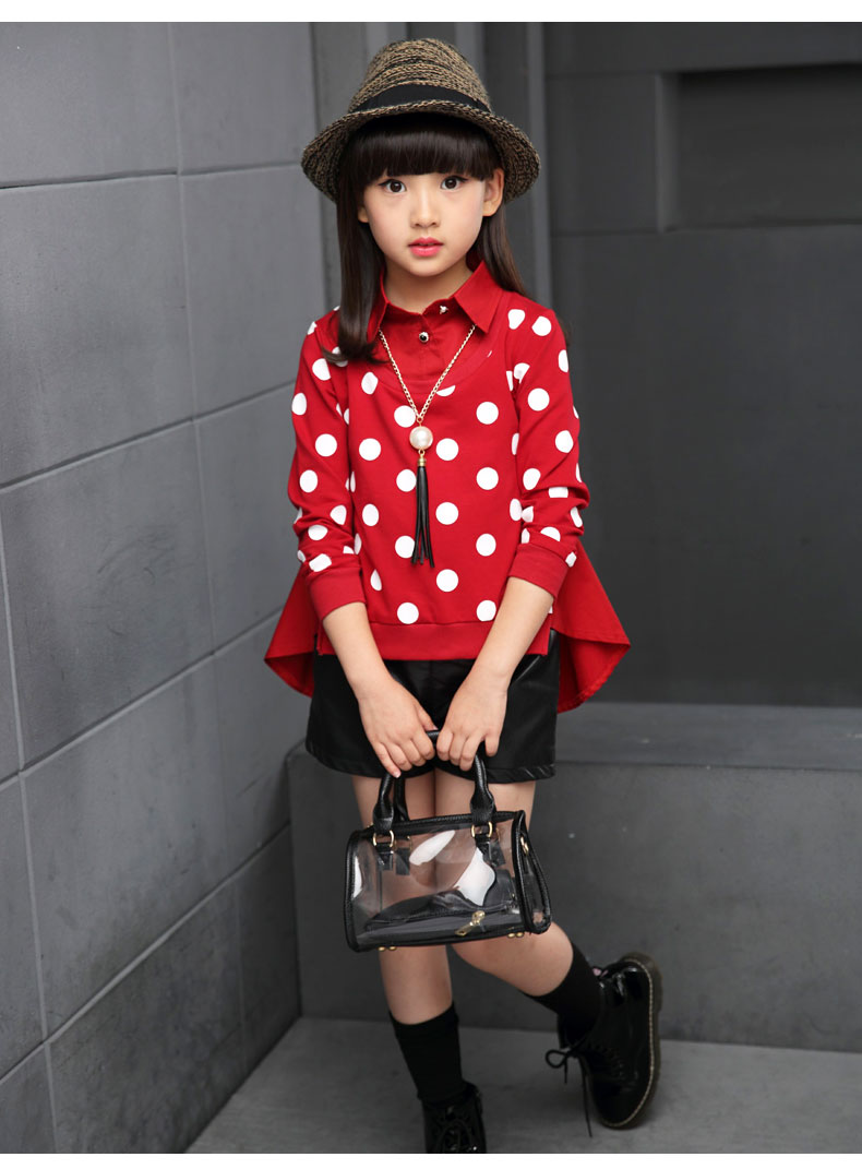 Chemise fille à manche longue - Ref 2084829 Image 23